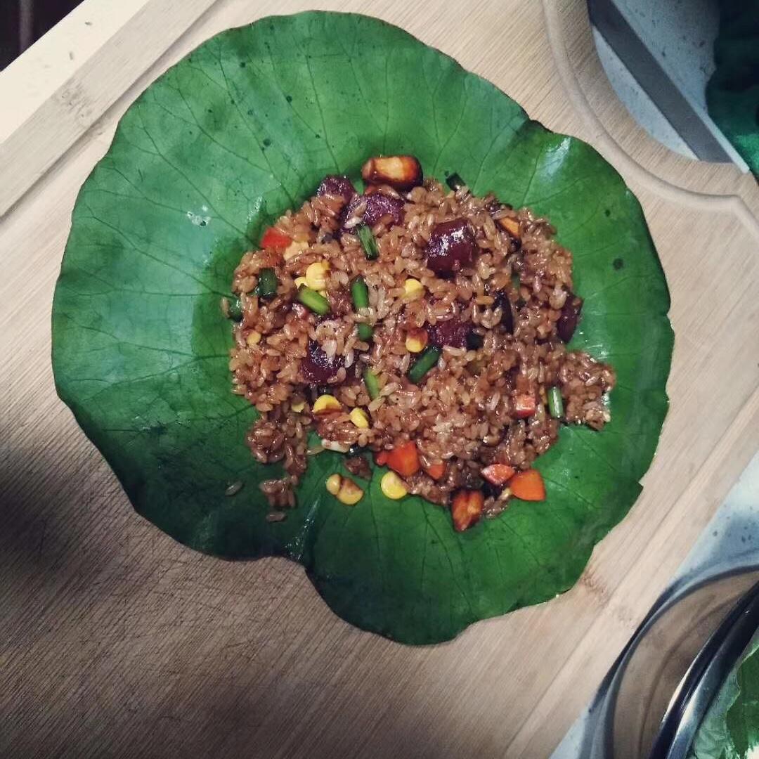 荷叶包饭