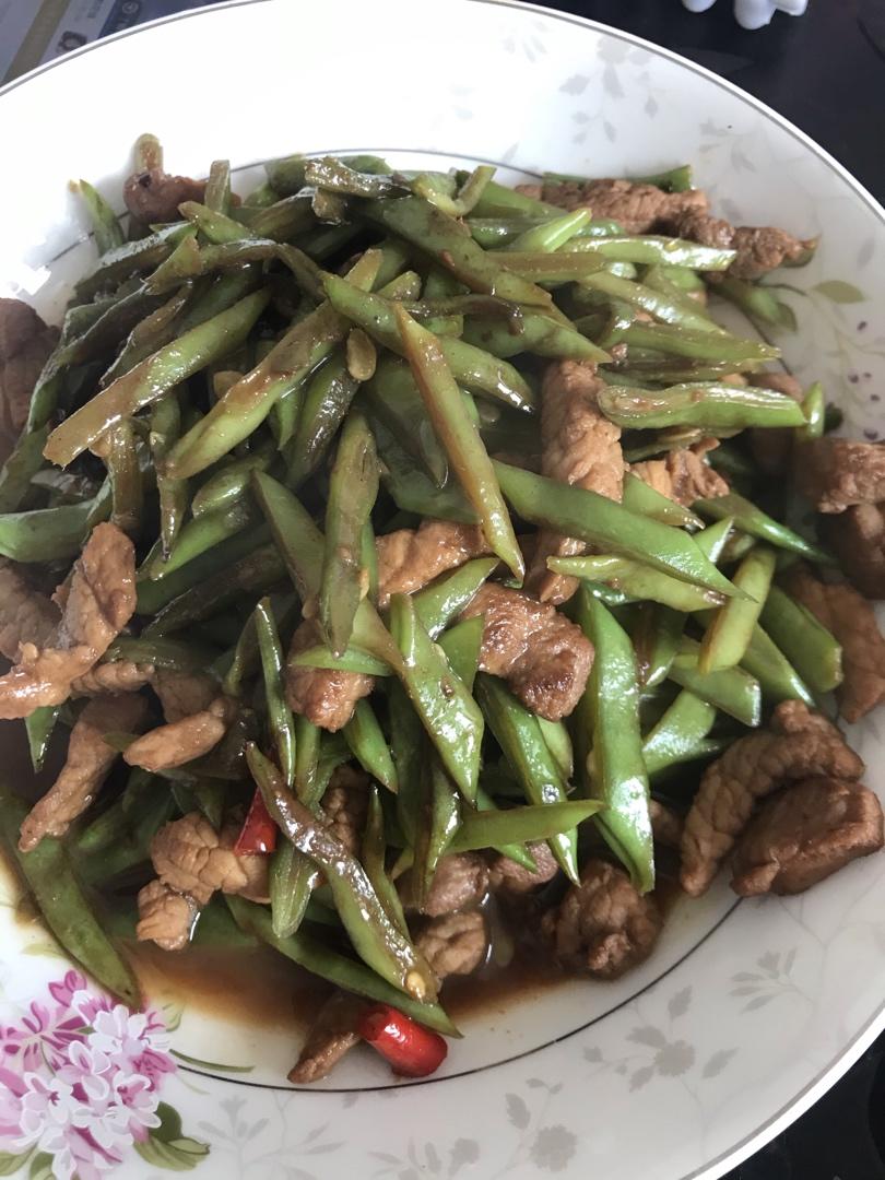芸豆丝炒肉