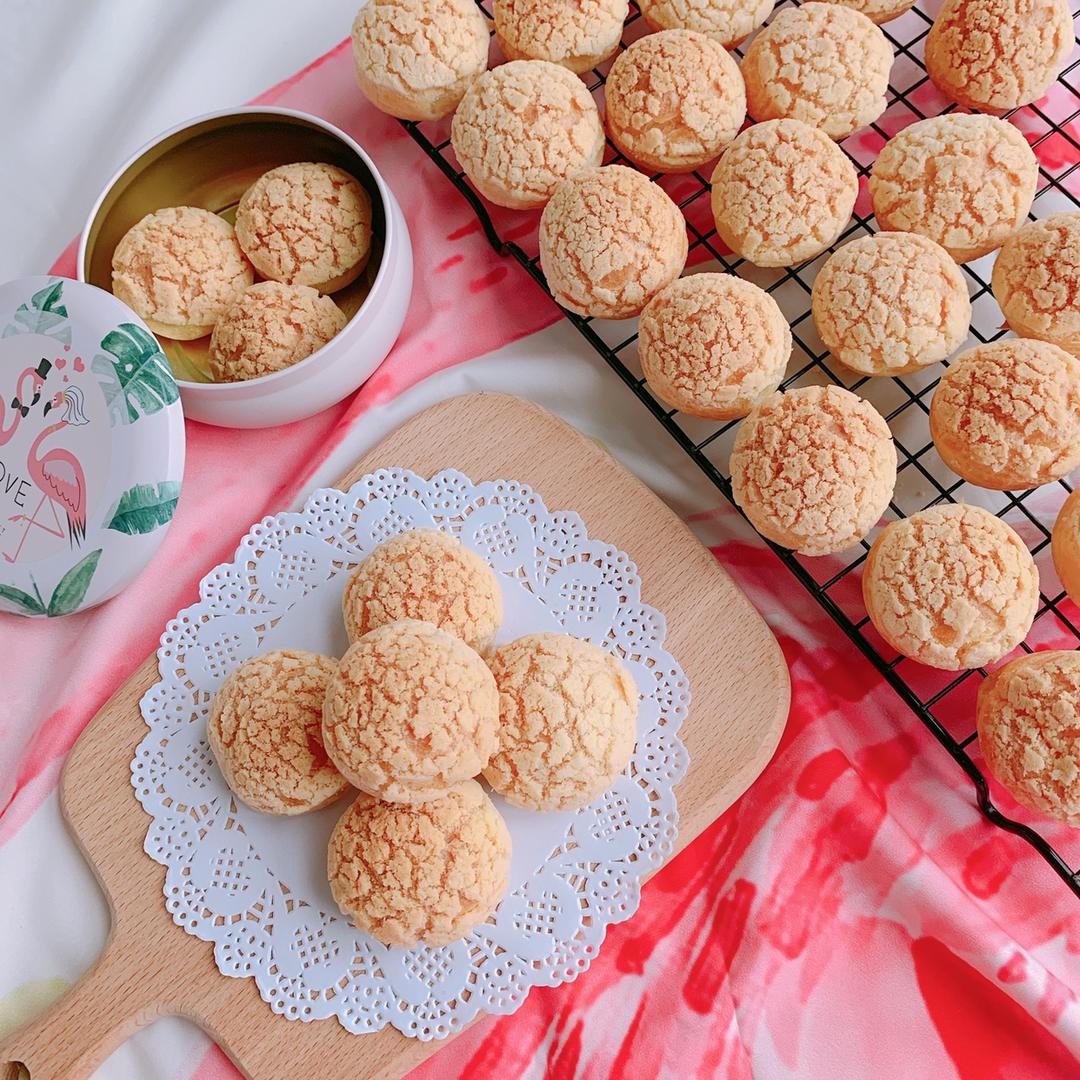 十分美味的酥皮泡芙