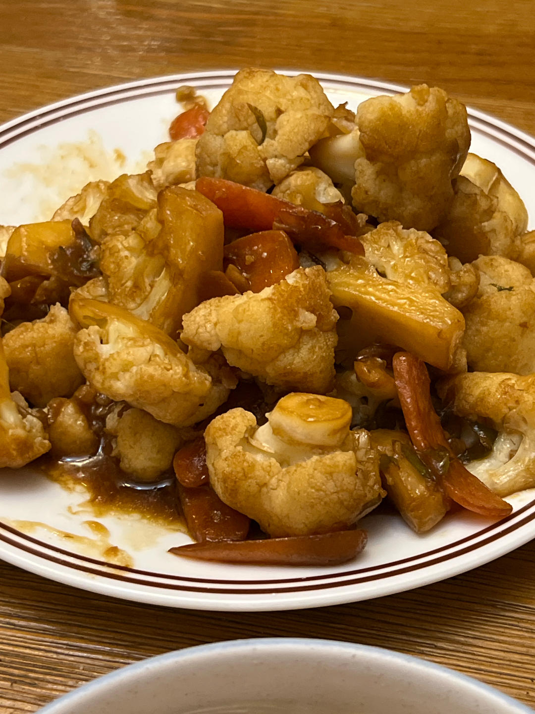 肉炒菜花