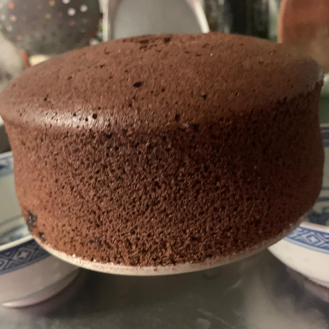 【小高姐】巧克力戚风蛋糕-记录配方步骤