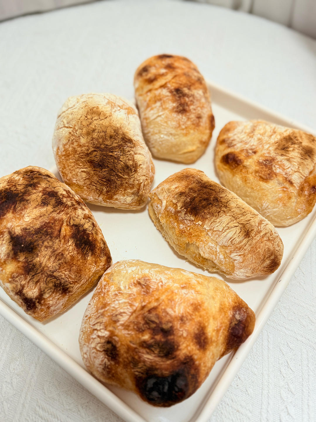 无糖少油｜原味恰巴塔面包｜Ciabatta