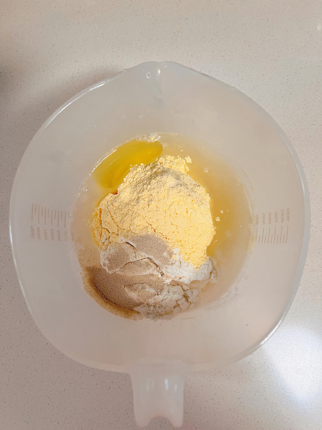 纯奶手撕吐司的做法 步骤1