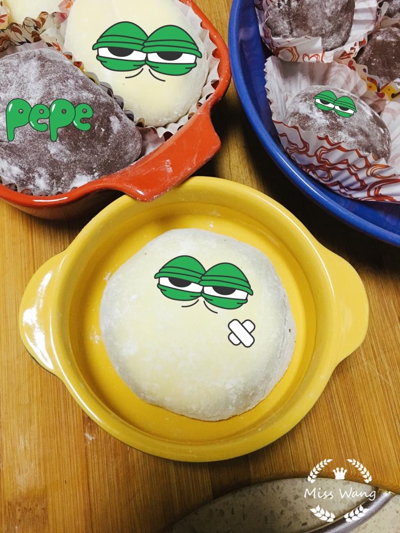 腹黑白胖子——奥利奥雪媚娘