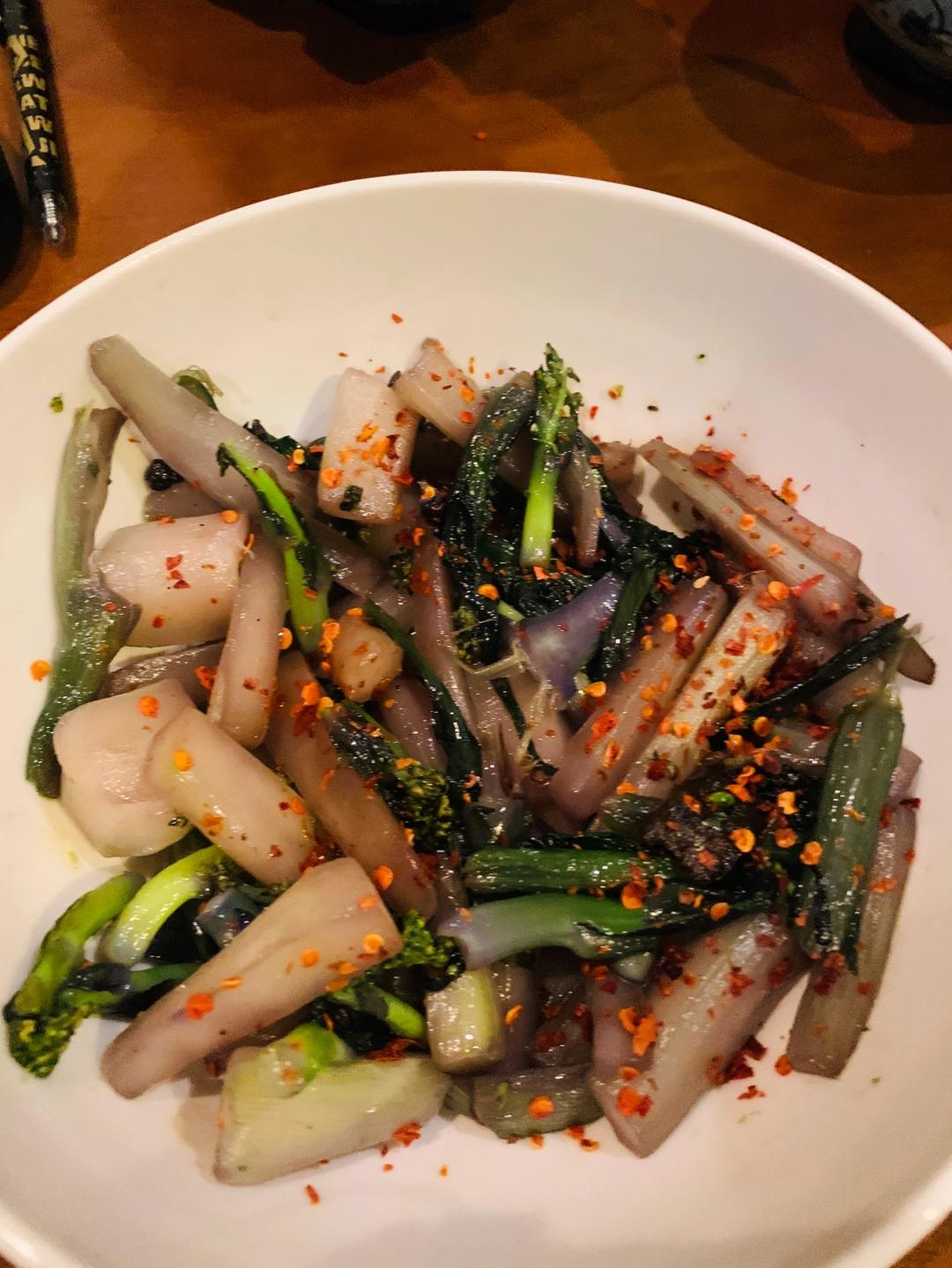 炝炒红油菜