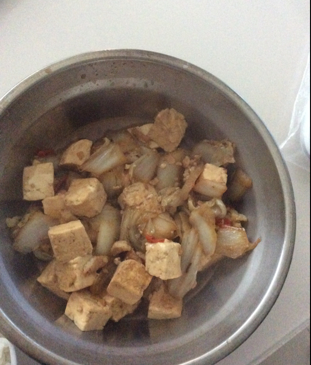 白菜炖豆腐