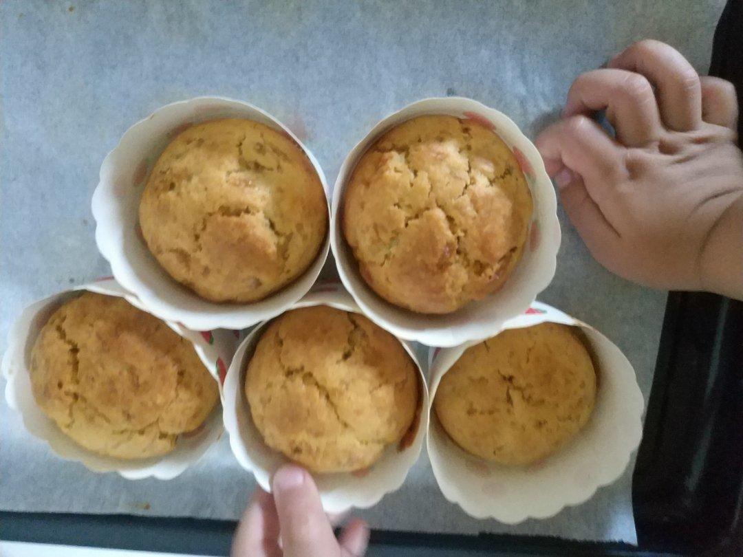马芬 纸杯蛋糕cupcake香蕉松糕