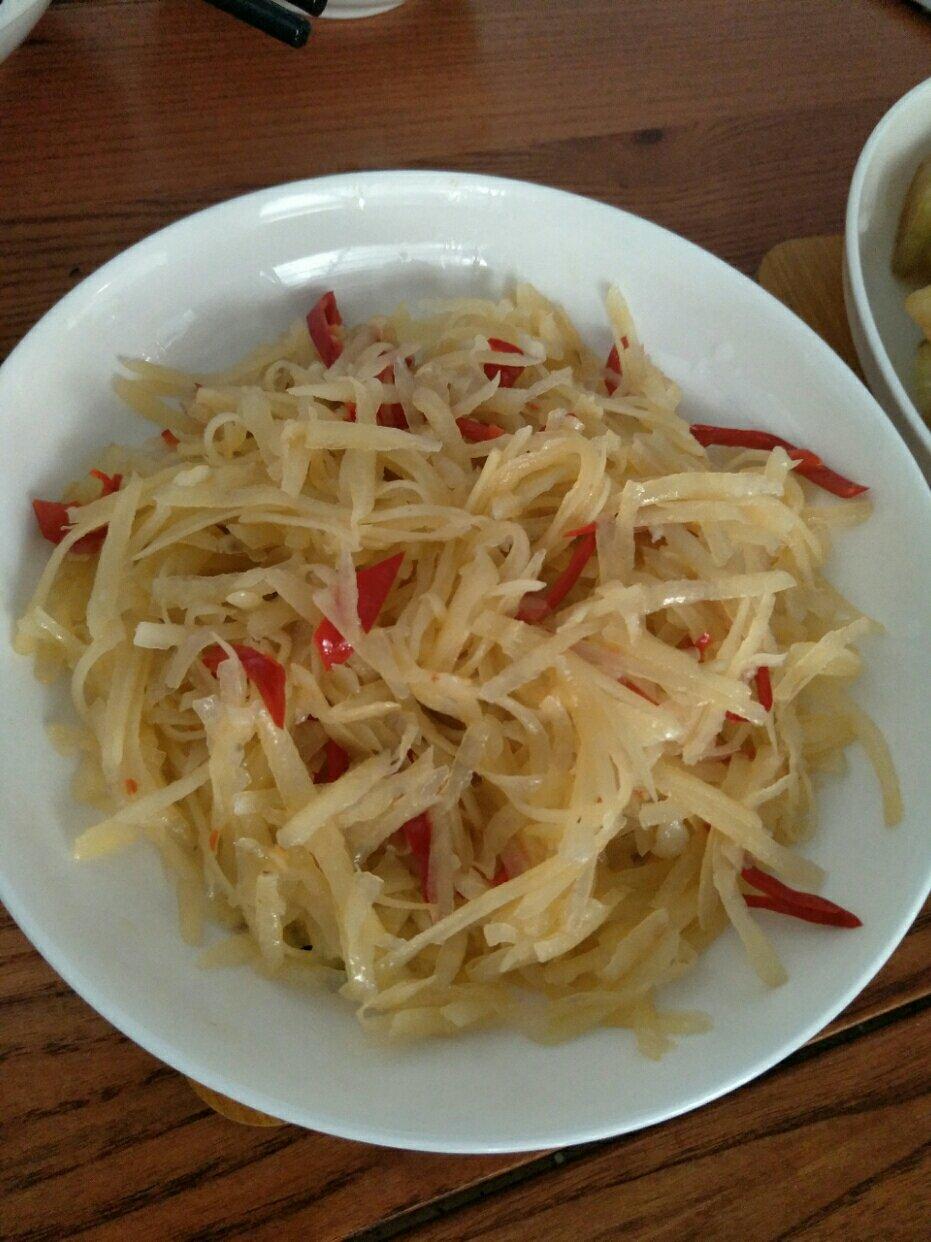 醋溜土豆丝
