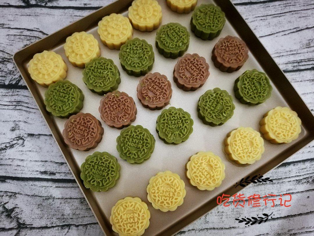 省时简易绿豆糕-免泡豆免过筛