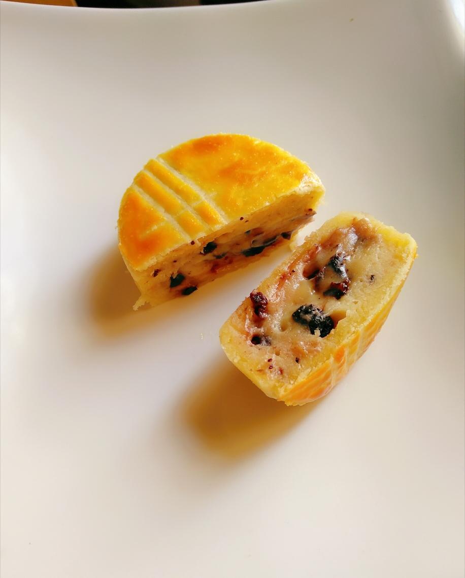 法式蓝莓乳酪月饼的做法