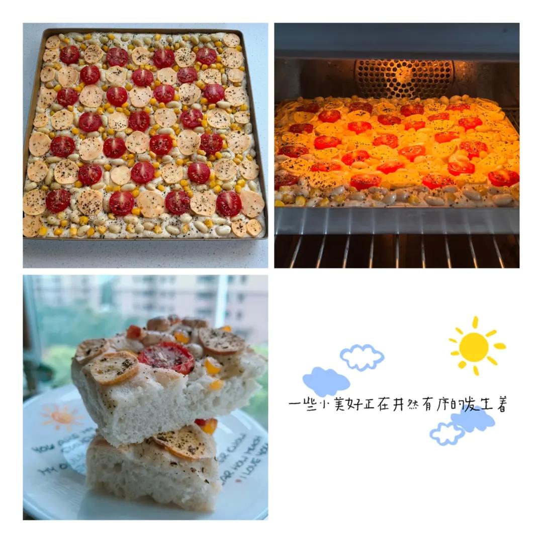 春天的土豆佛卡夏面包