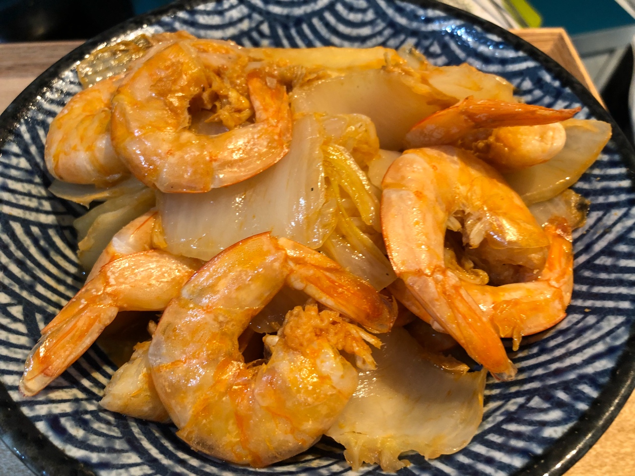 鲁式“四勺”白菜虾