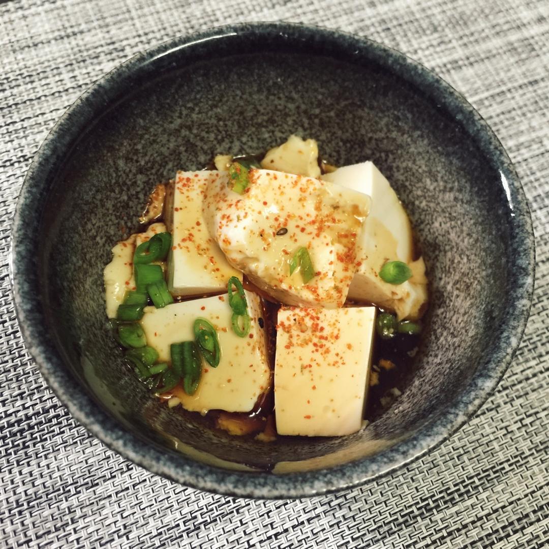 小葱拌豆腐