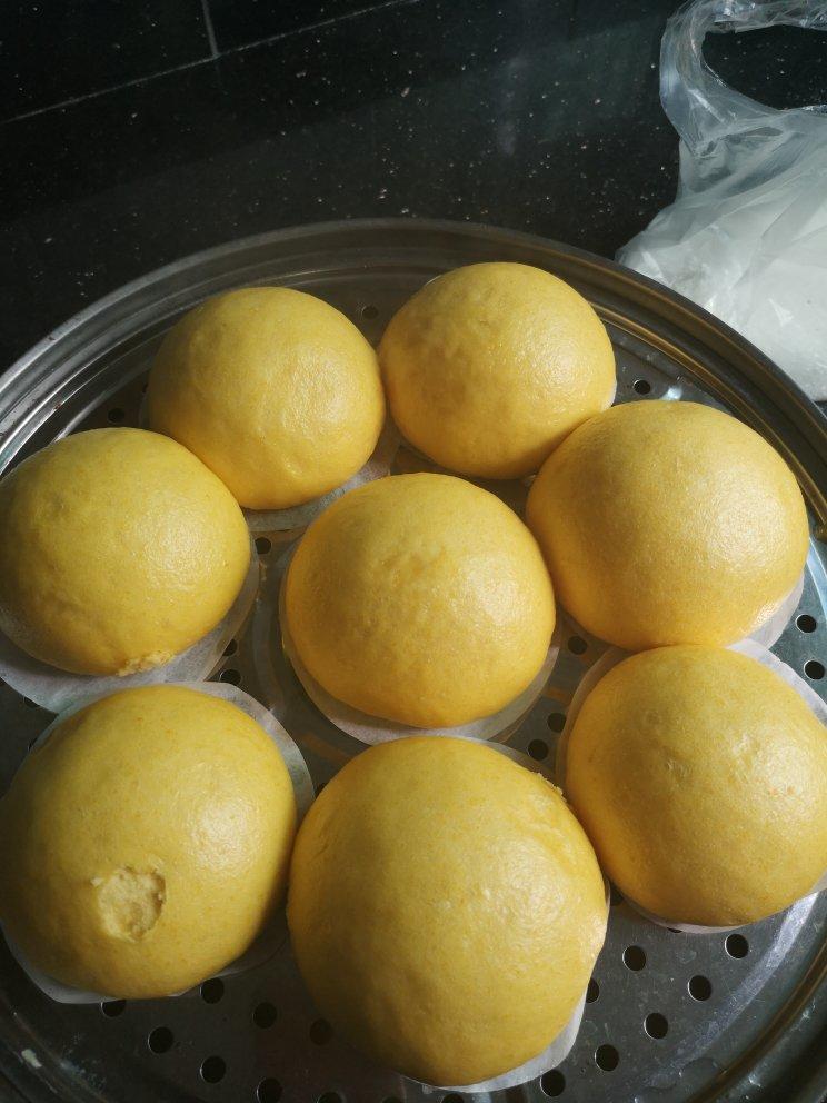 新手也可以--详解如何做出人见人爱、金黄的南瓜馒头