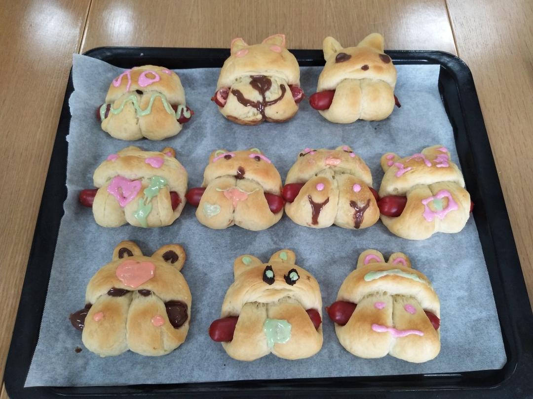 小兔子热狗面包（视频版）