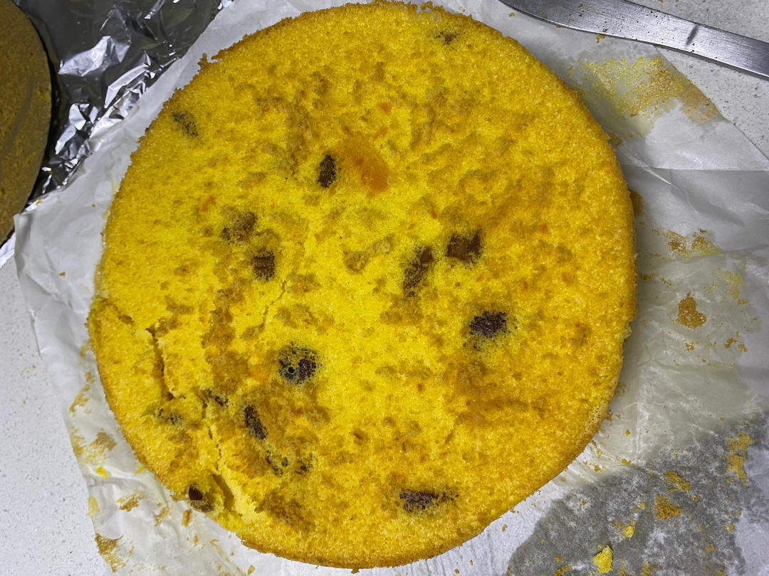 南瓜戚风蛋糕