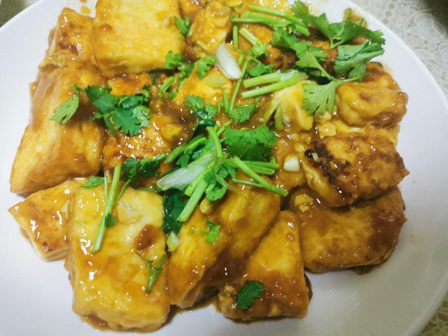 无敌好吃的香煎豆腐