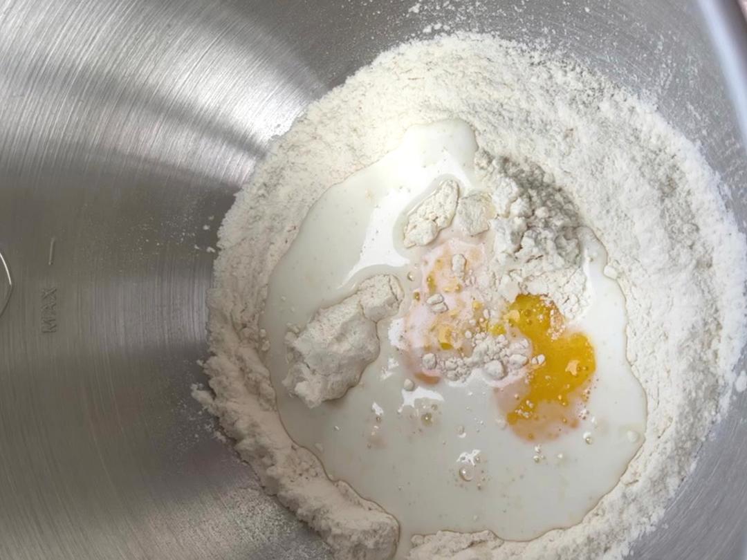 纯奶手撕吐司的做法 步骤1