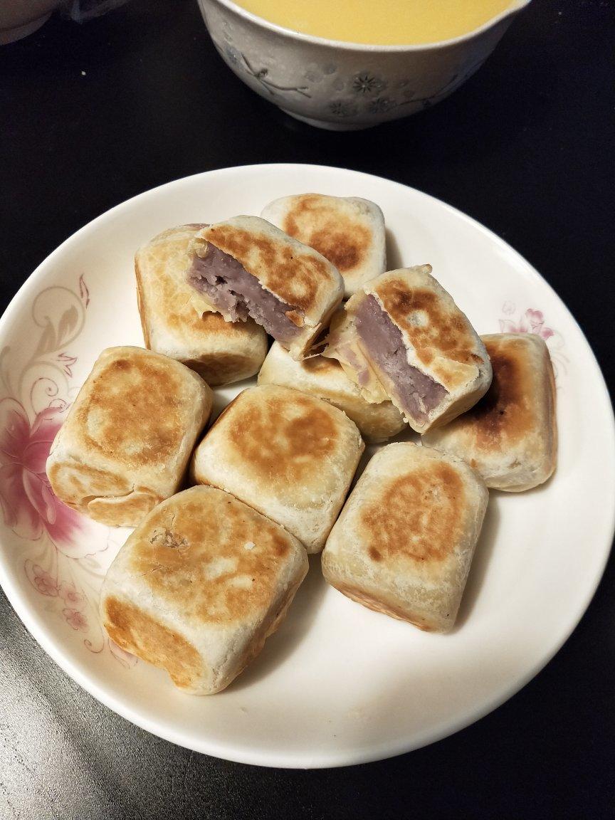 【爆浆紫薯仙豆糕】