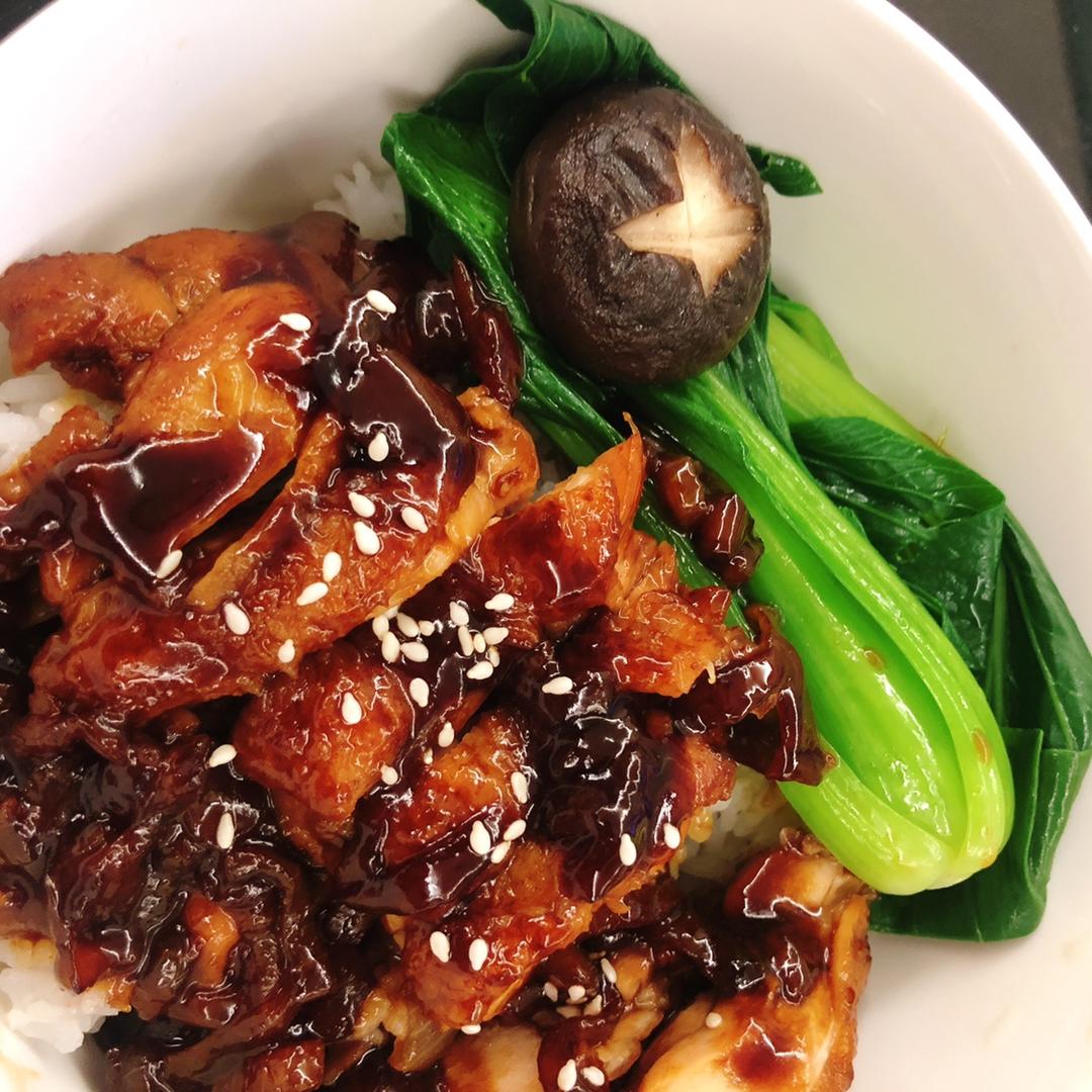 照烧鸡腿饭