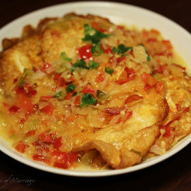 剁椒酸菜荷包蛋