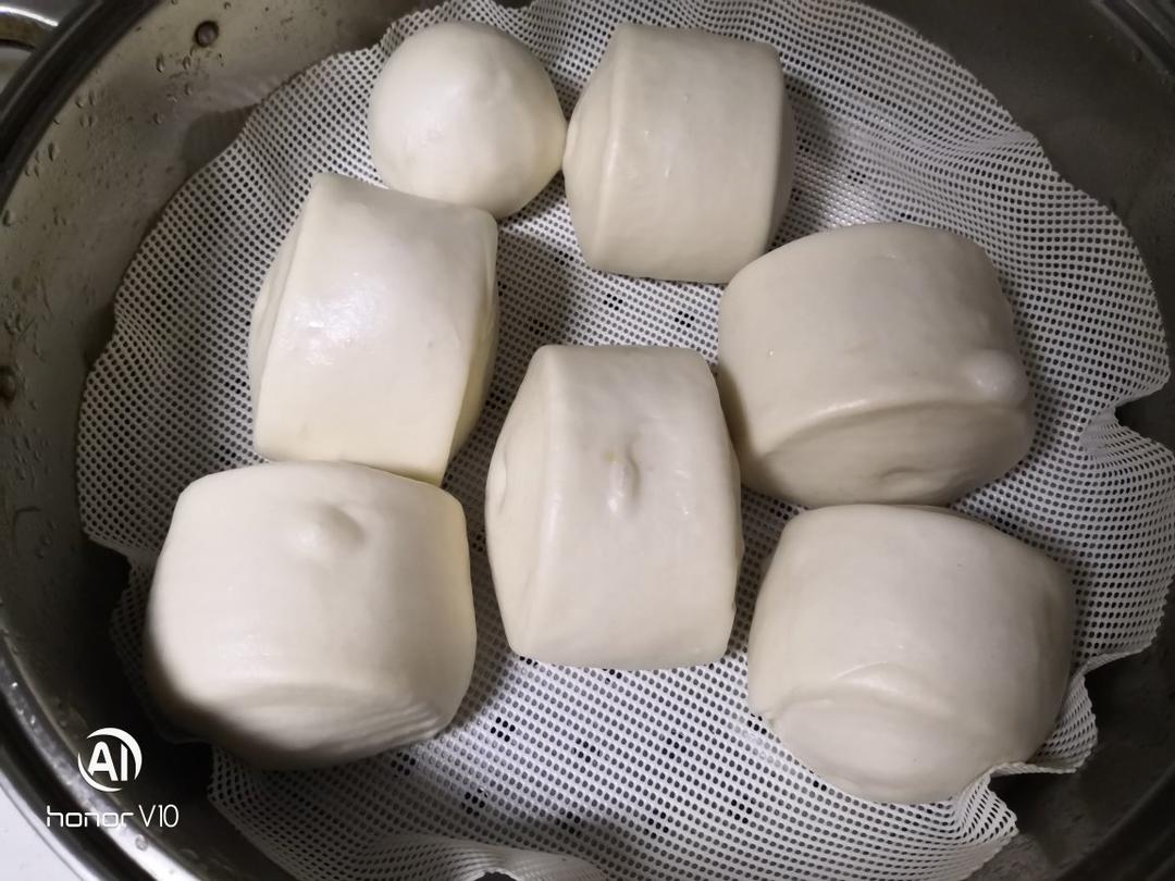 🔥免手揉水光肌馒头—拯救不会揉面的南方妹子（含操作视频）压面机版