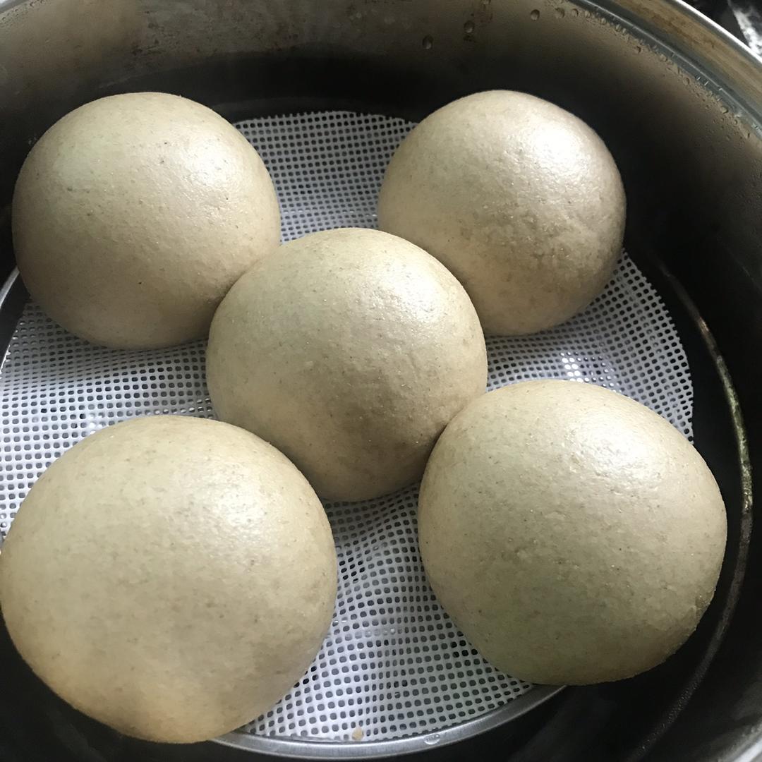 100%全麦呛面馒头