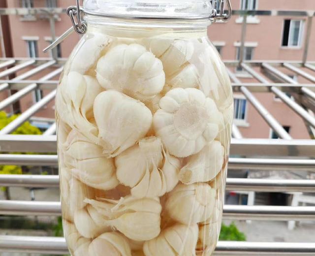 腌糖蒜的做法