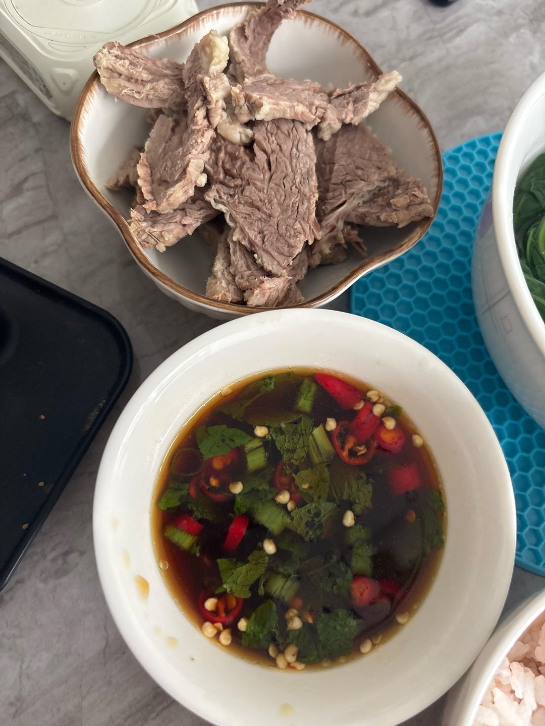 减脂瘦身食谱~水煮白牛肉