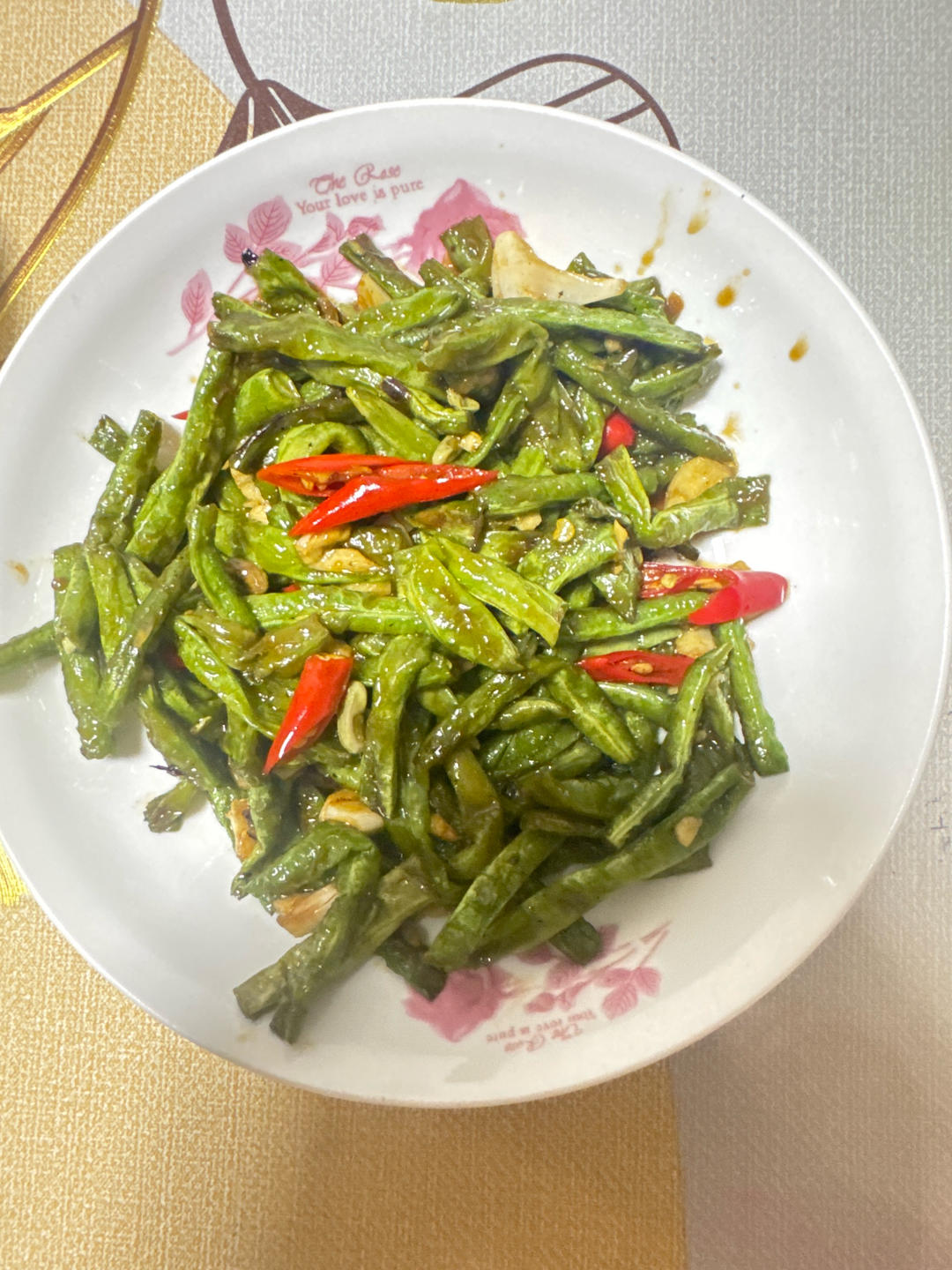 家庭版干煸豆角