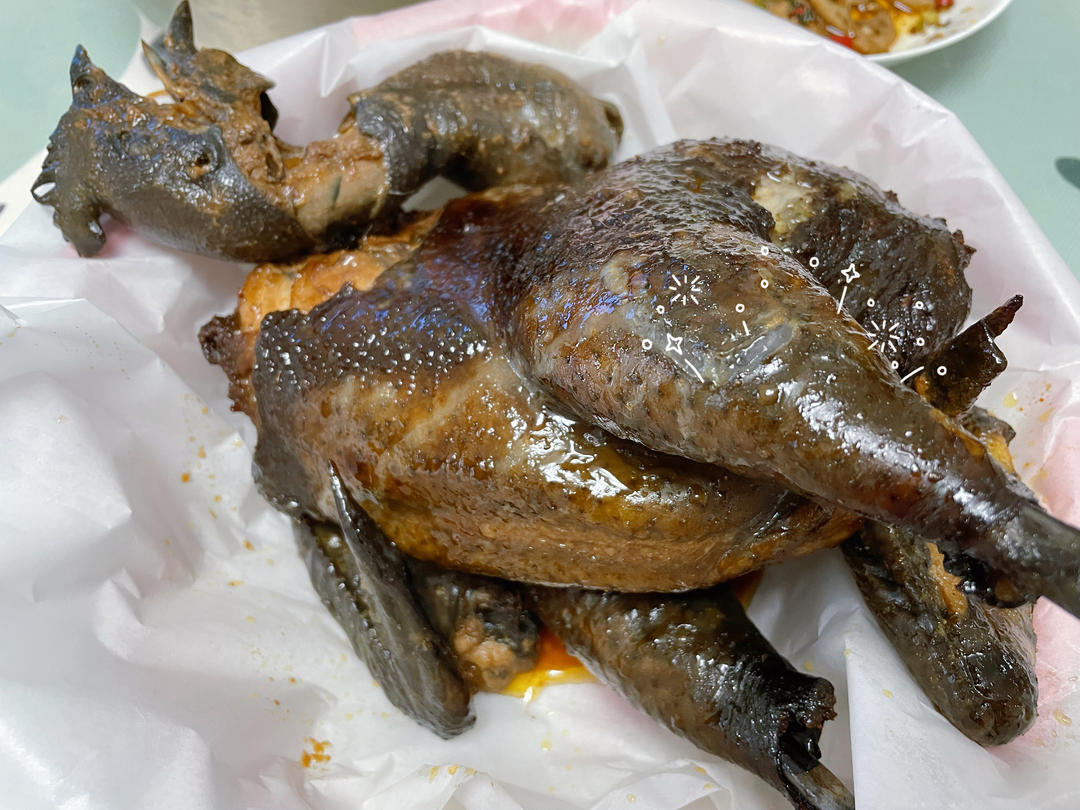 简单粗暴:烤箱版烤鸡