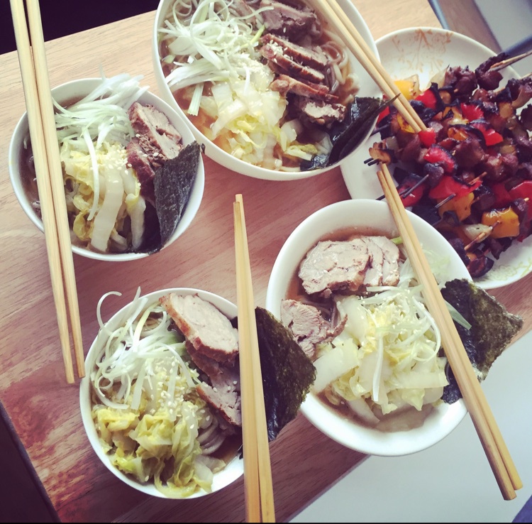 日式味噌叉烧拉面