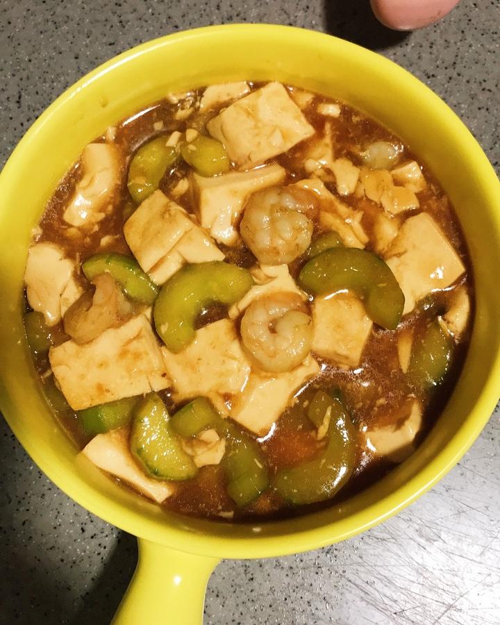 虾仁豆腐