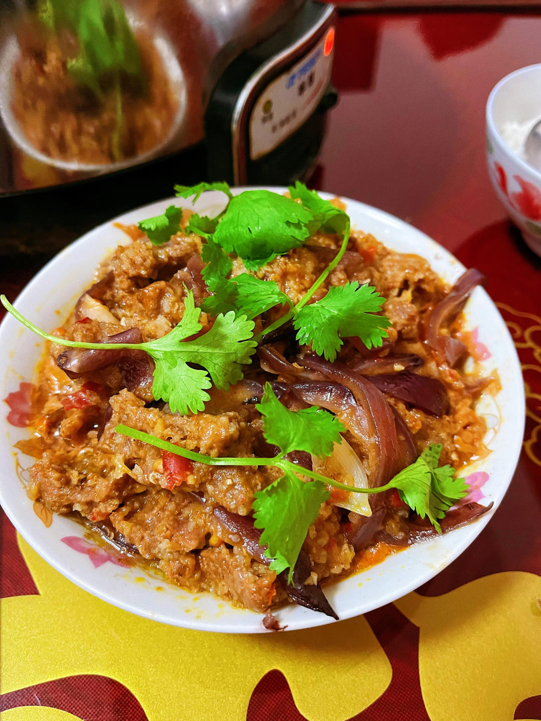 粉蒸羊肉