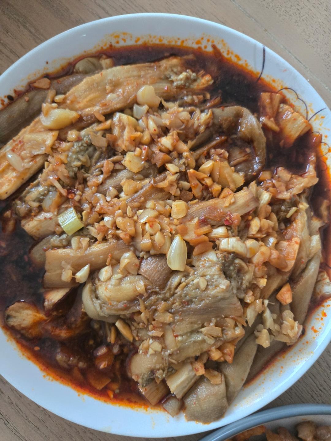 夏天必备可口菜-凉拌茄子🍆