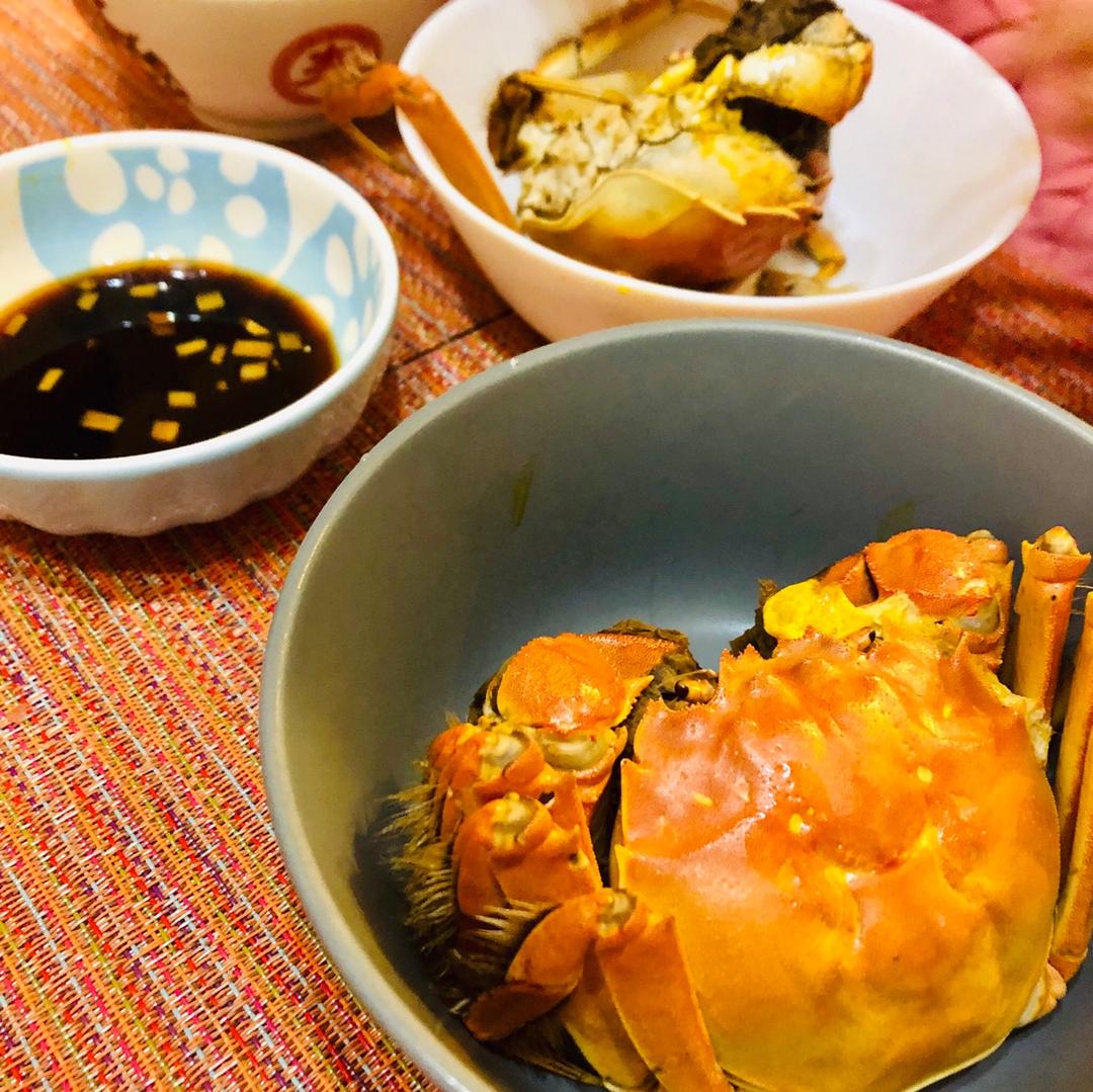 清蒸大闸蟹