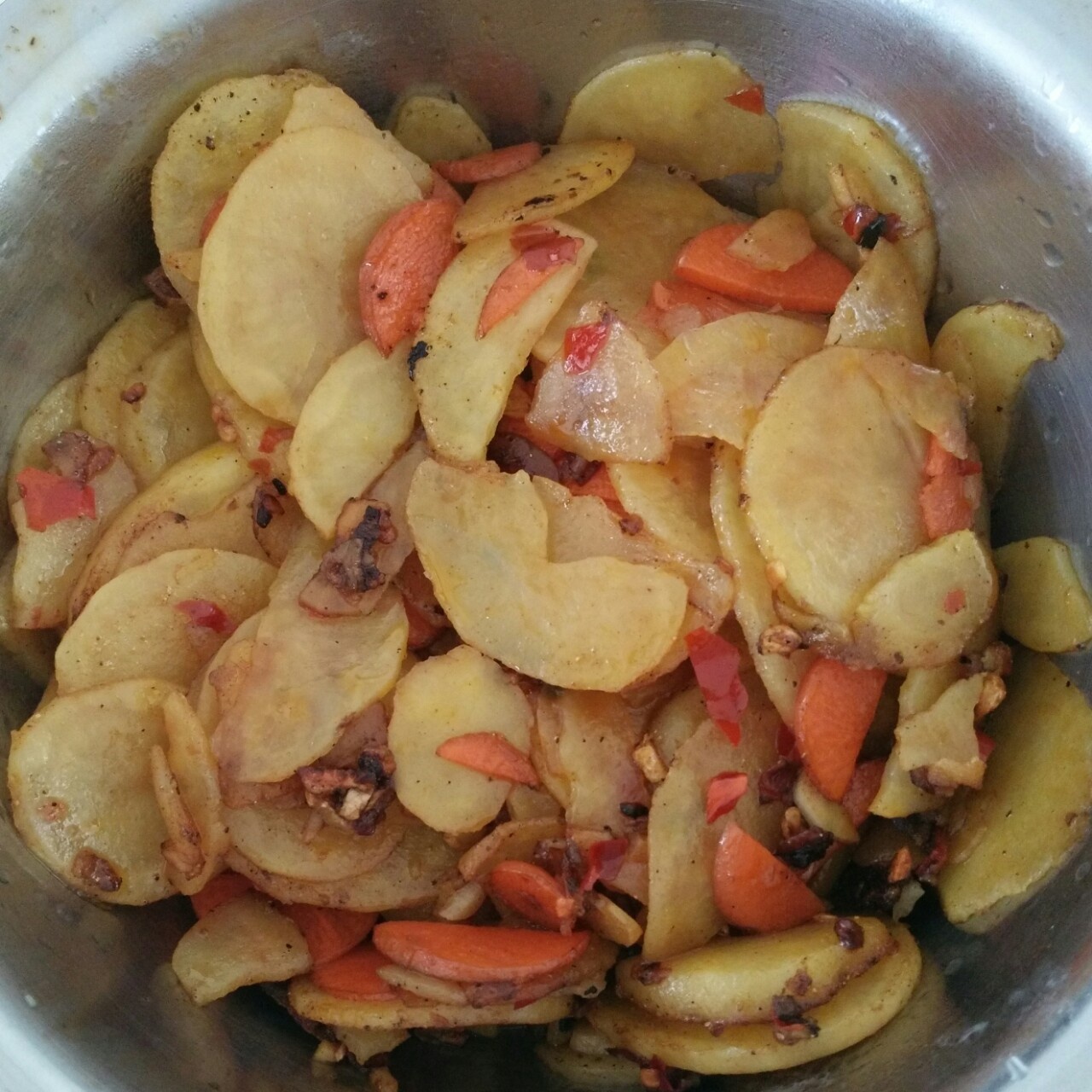 干锅土豆片