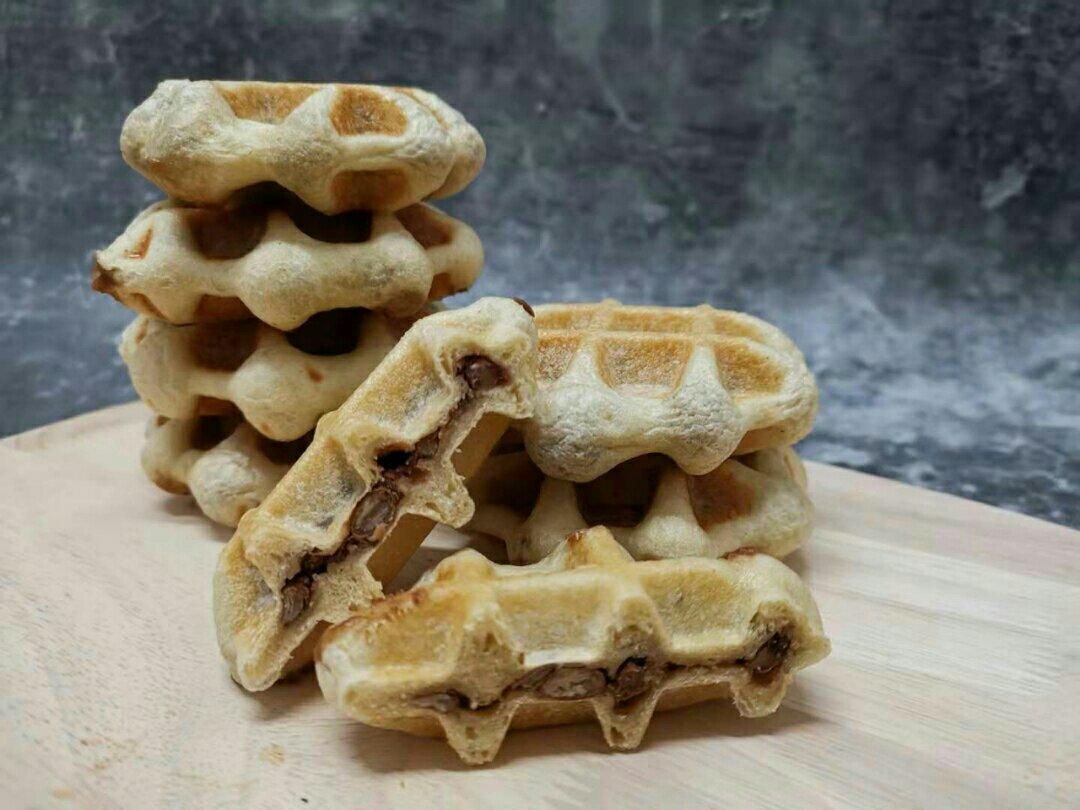 紫米华夫饼