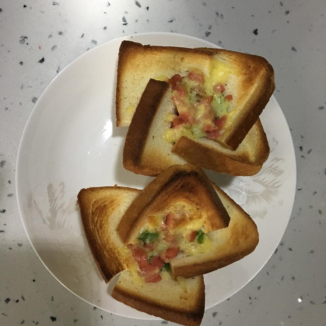 吐司披萨盏