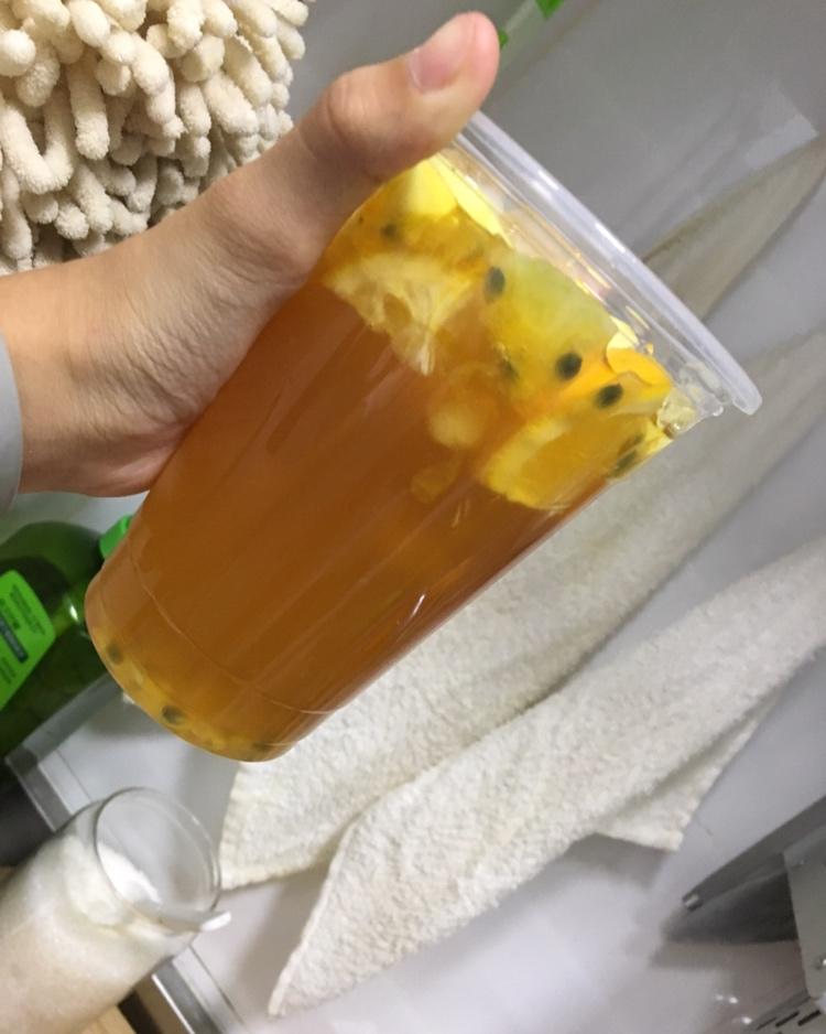 蜂蜜百香果茶