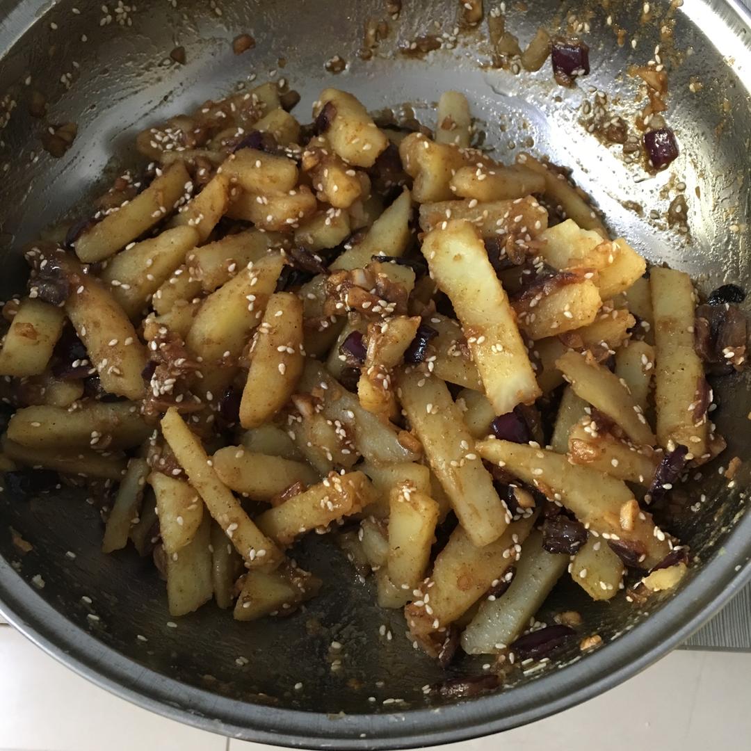 凉拌土豆