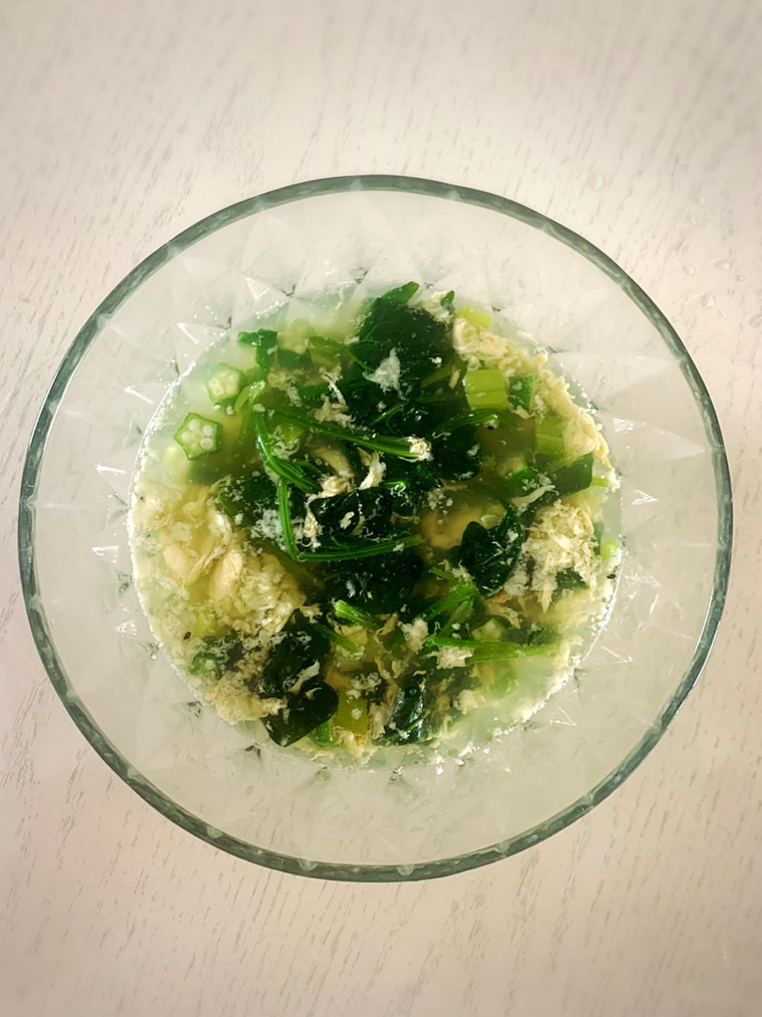 菠菜鸡蛋汤