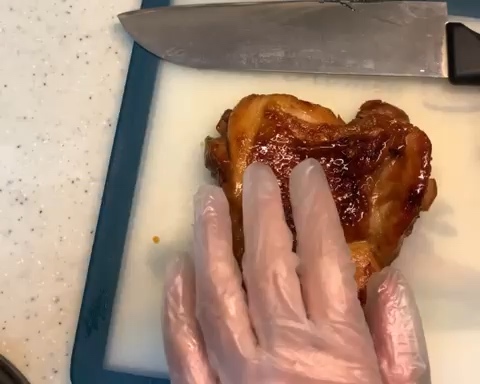 照烧鸡腿饭（附美味的照烧汁）的做法 步骤10