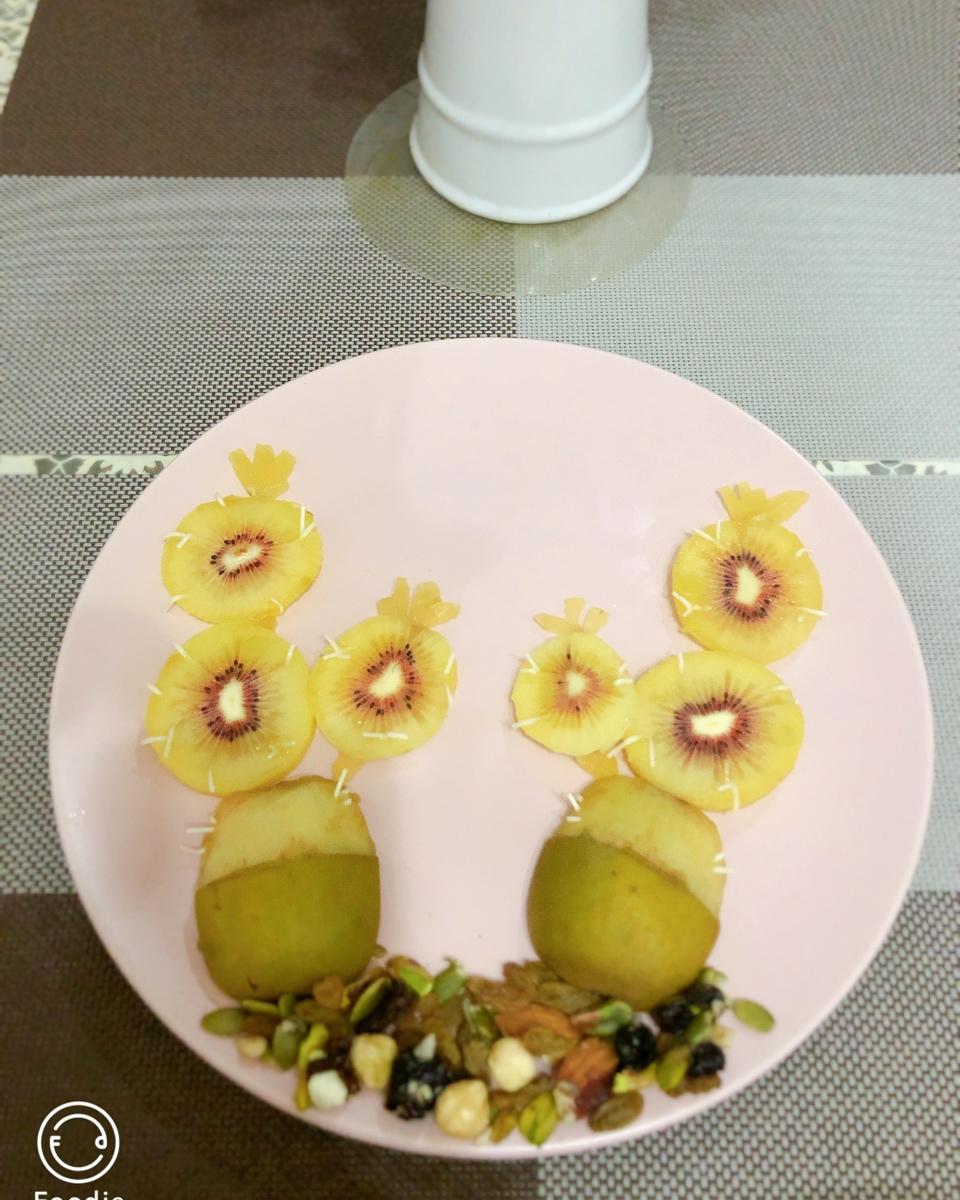 果蔬拼盘–餐盘画
