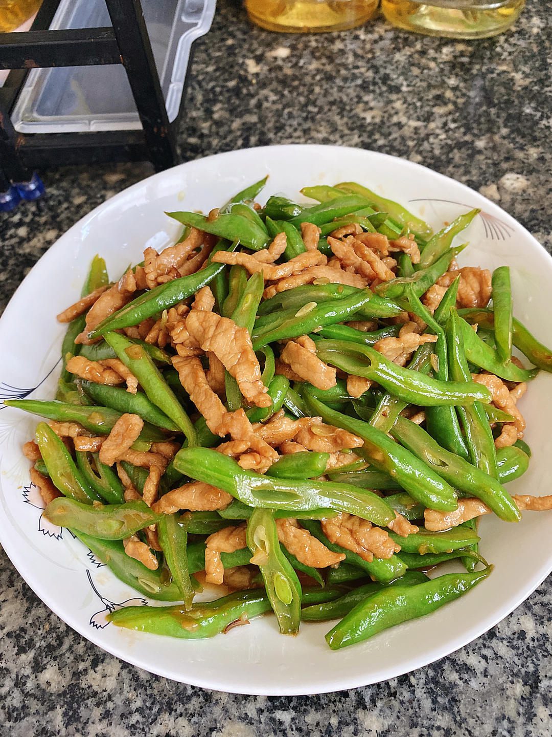 豆角肉丝饭