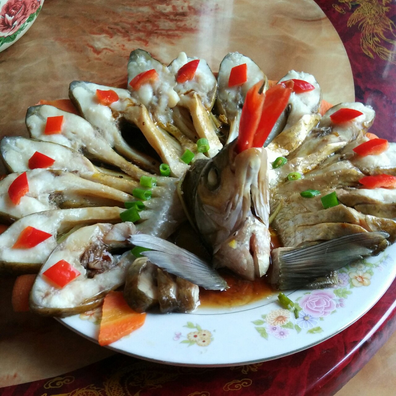 大富大贵开屏鱼