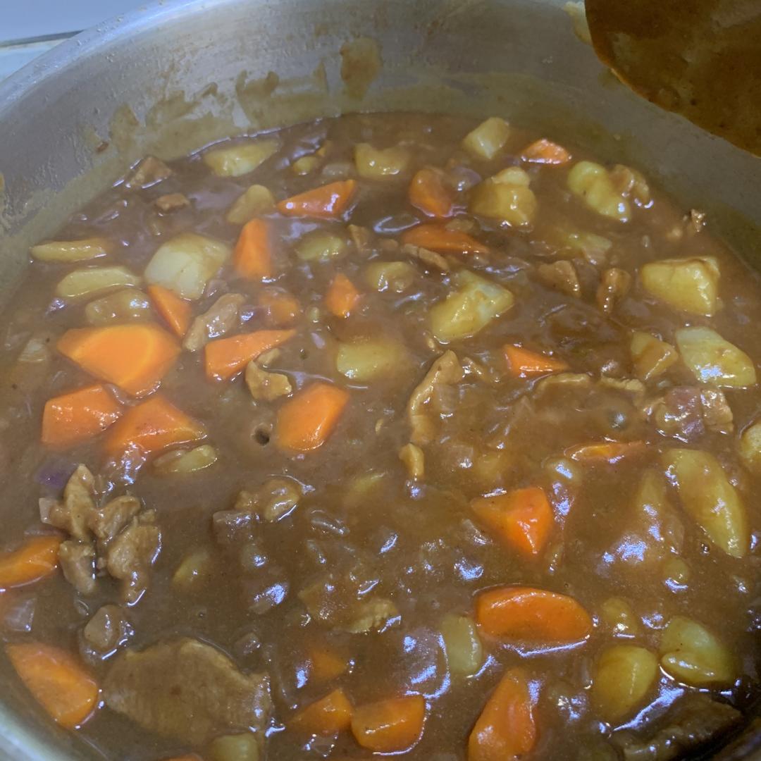 正宗日式澳洲牛肉咖喱饭