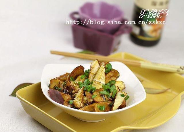 葱香油焖笋的做法