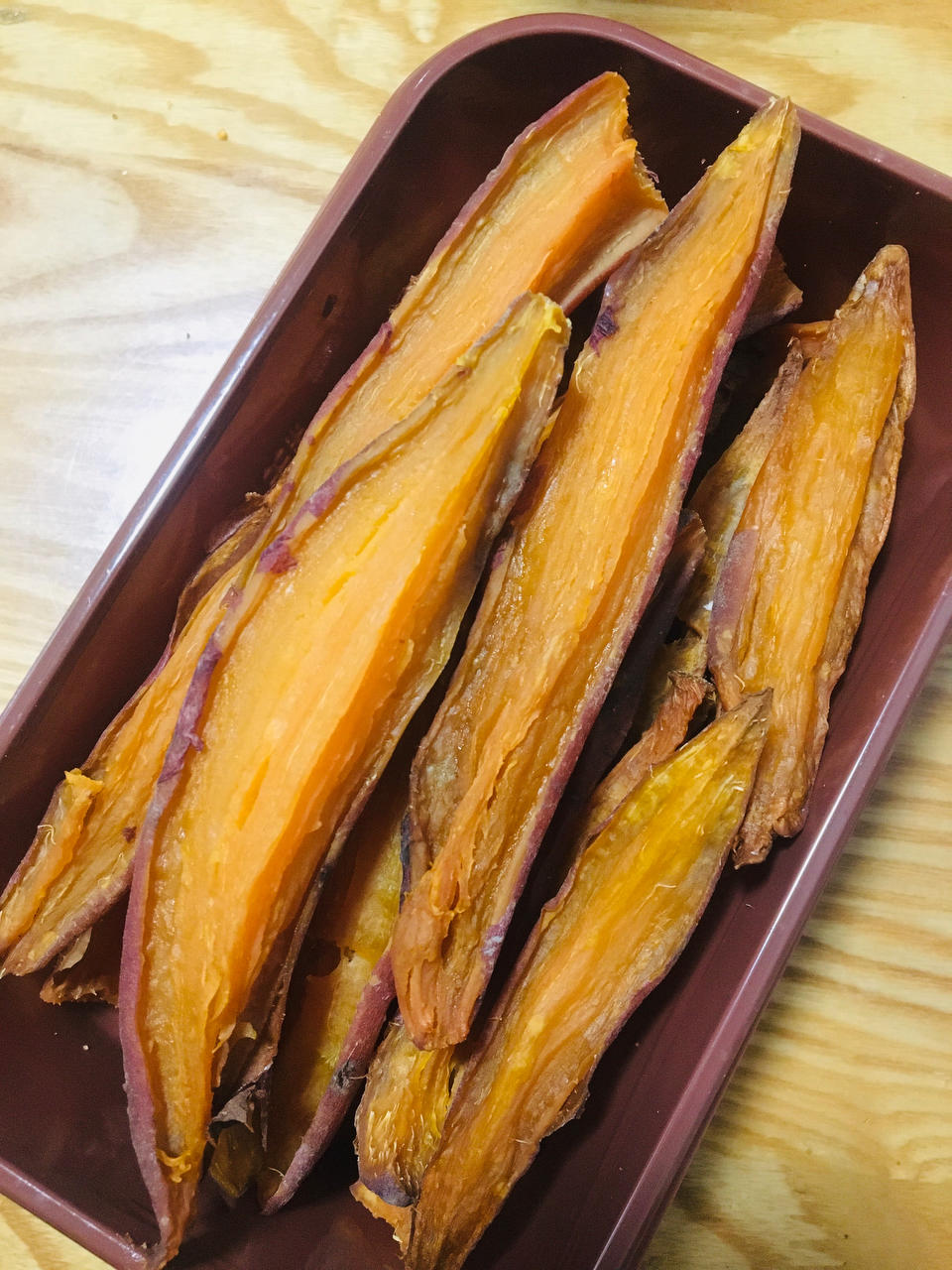烤箱版烤红薯片儿