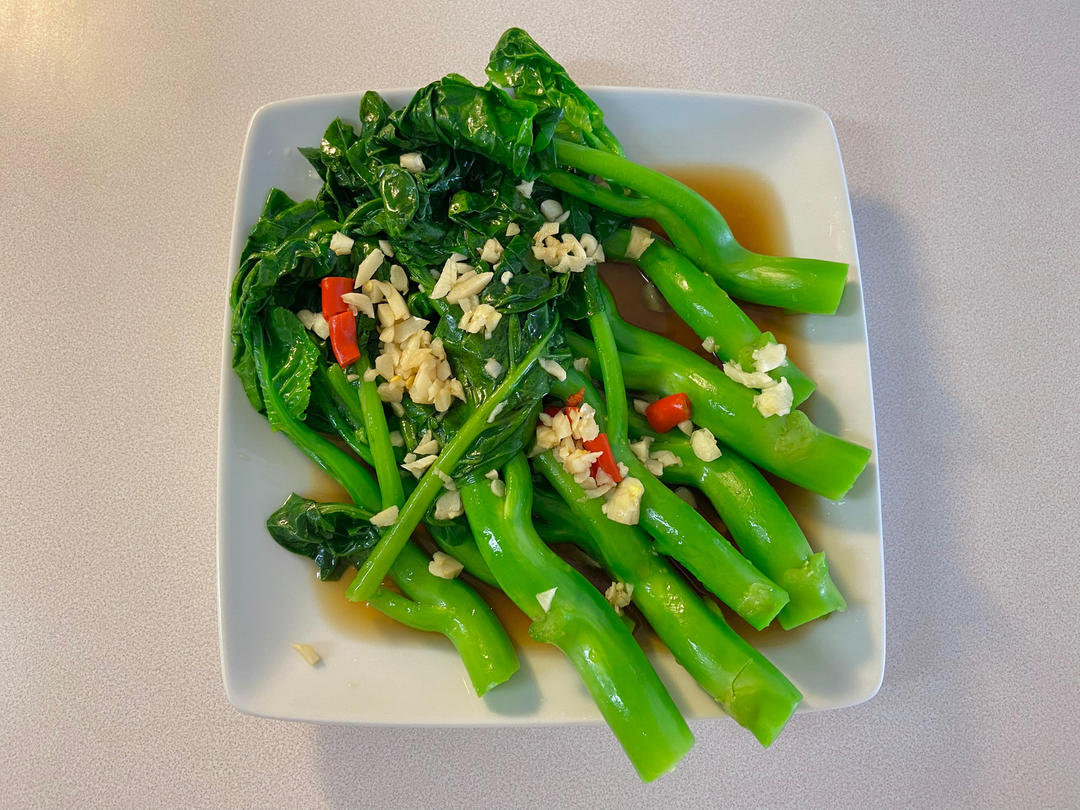 白灼菜心（附白灼类菜的小细节）